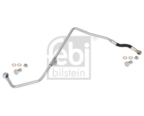 Oil line, turbocharger
