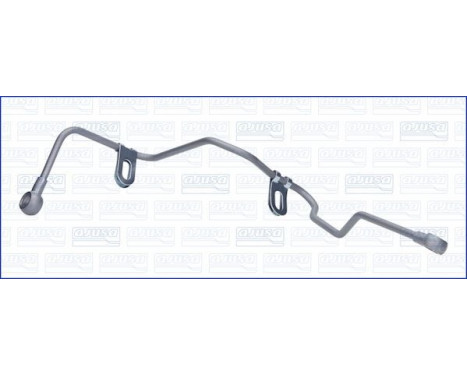 Oil line, turbocharger