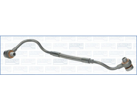 Oil line, turbocharger