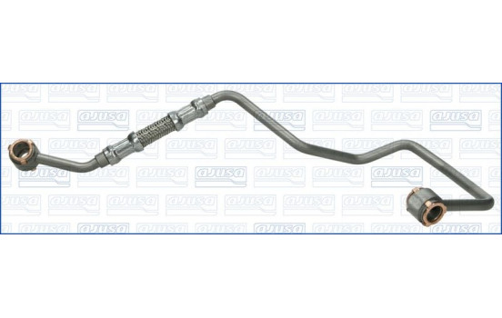 Oil line, turbocharger