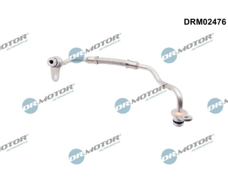 Oil line, turbocharger