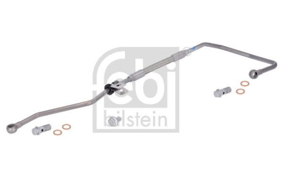 Oil line, turbocharger