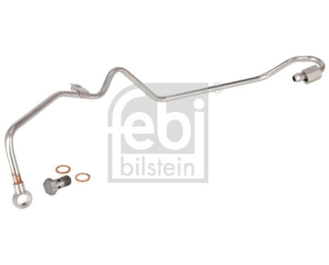 Oil line, turbocharger