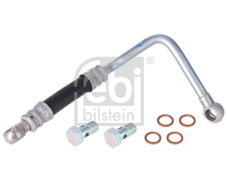 Oil line, turbocharger