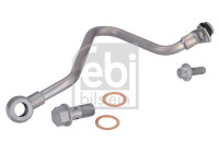 Oil line, turbocharger