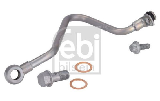 Oil line, turbocharger