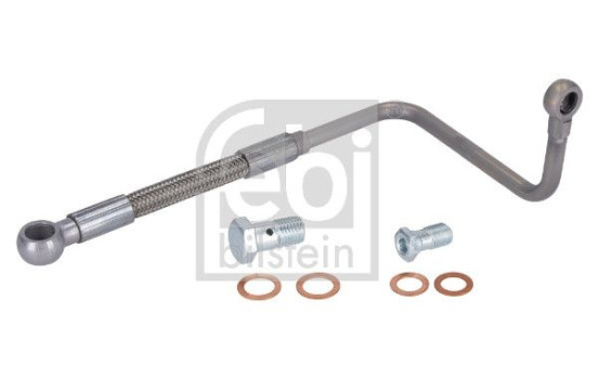 Oil line, turbocharger