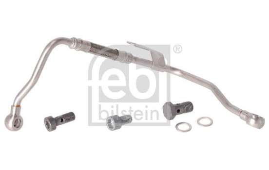 Oil line, turbocharger