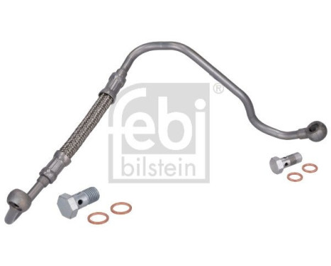 Oil line, turbocharger