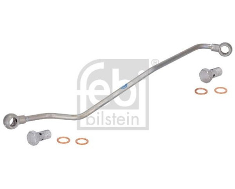 Oil line, turbocharger