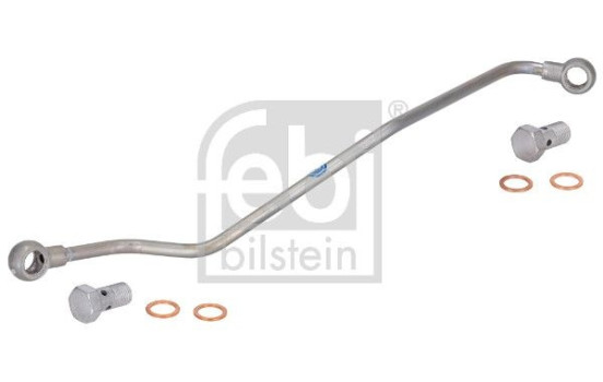 Oil line, turbocharger