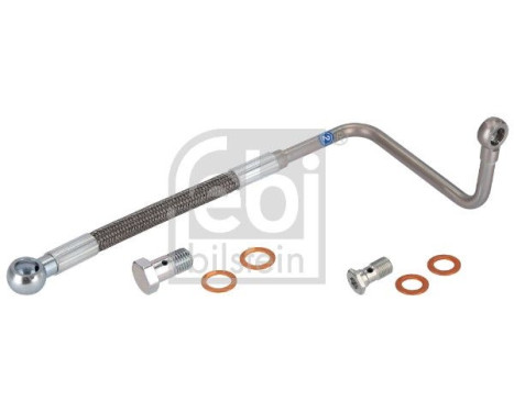 Oil line, turbocharger