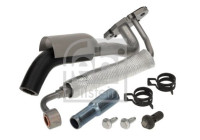 Oil line, turbocharger