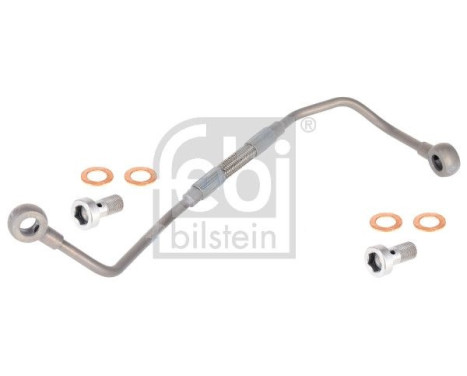 Oil line, turbocharger