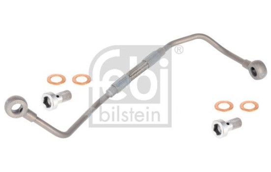 Oil line, turbocharger