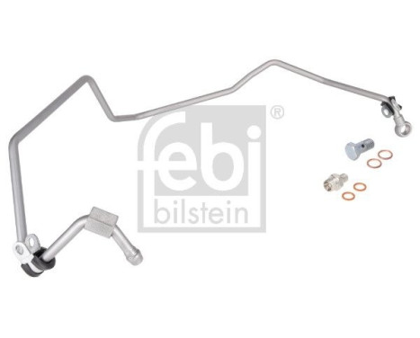 Oil line, turbocharger