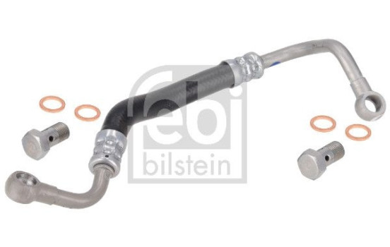 Oil line, turbocharger