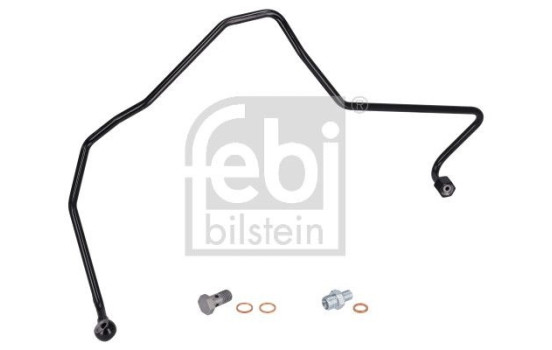 Oil line, turbocharger