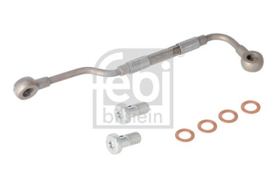 Oil line, turbocharger