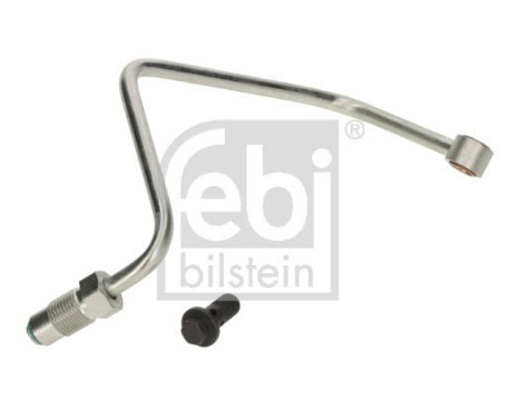 Oil line, turbocharger