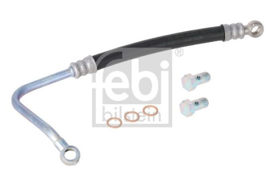 Oil line, turbocharger