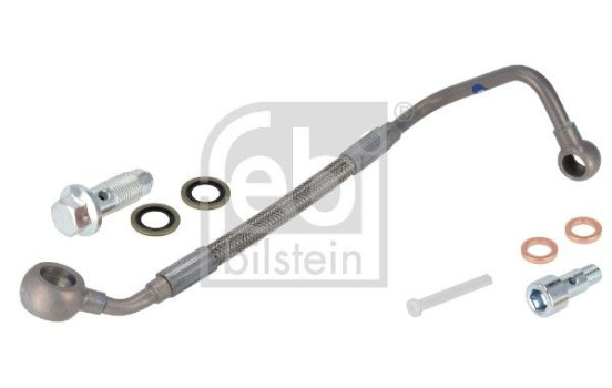 Oil line, turbocharger