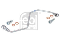 Oil line, turbocharger