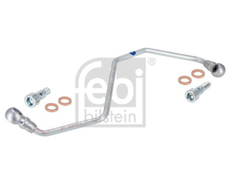 Oil line, turbocharger