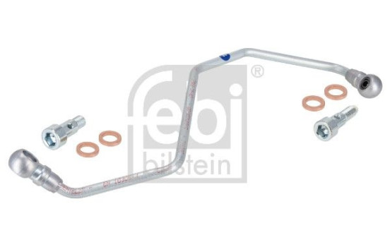 Oil line, turbocharger