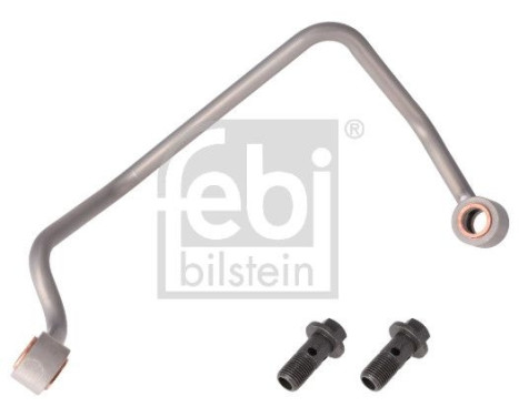 Oil line, turbocharger