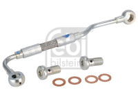 Oil line, turbocharger