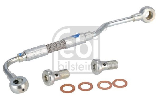 Oil line, turbocharger