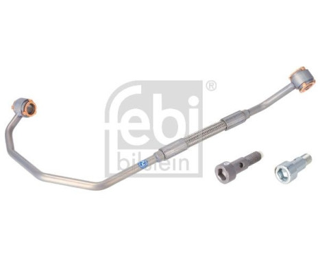 Oil line, turbocharger