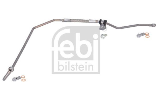 Oil line, turbocharger