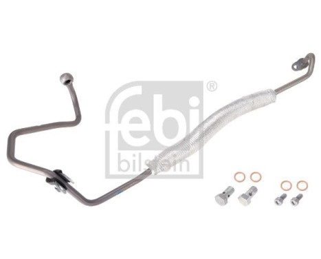 Oil line, turbocharger
