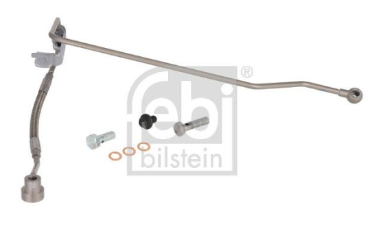 Oil line, turbocharger