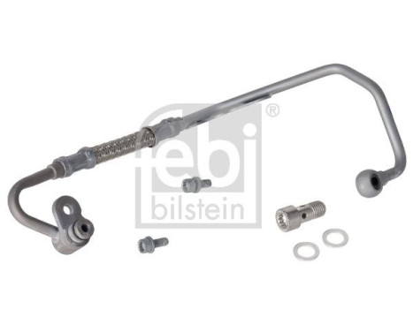 Oil line, turbocharger