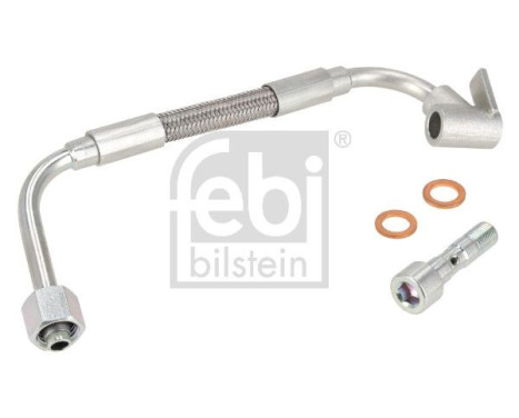 Oil line, turbocharger