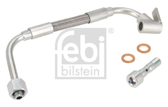 Oil line, turbocharger