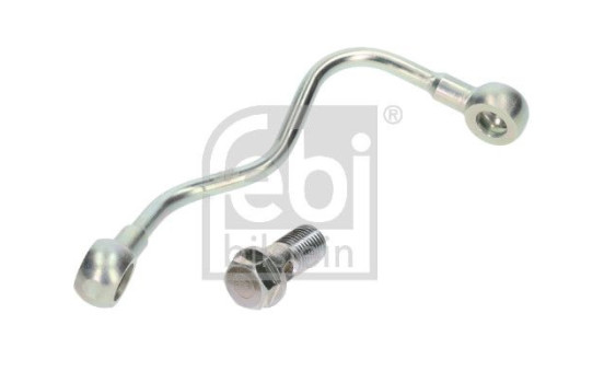 Oil line, turbocharger