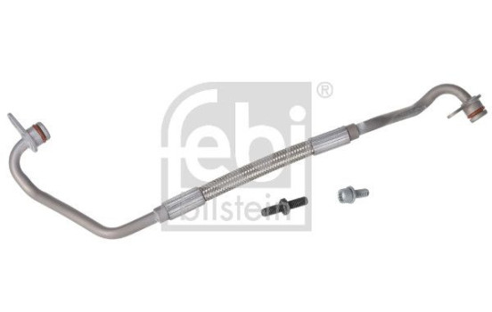 Oil line, turbocharger