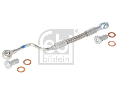Oil line, turbocharger