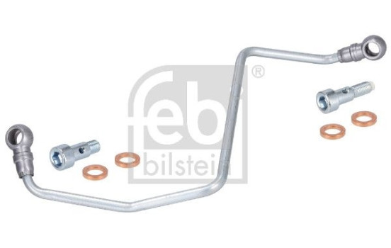 Oil line, turbocharger