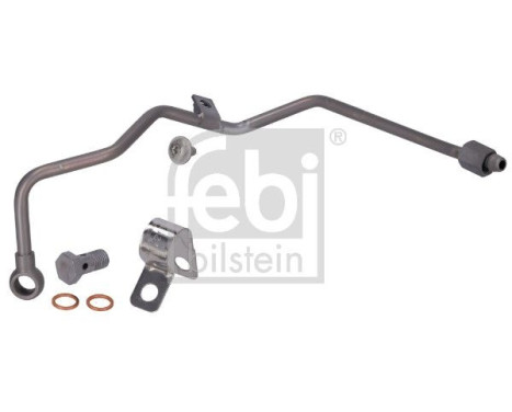 Oil line, turbocharger