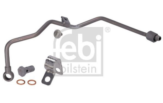 Oil line, turbocharger