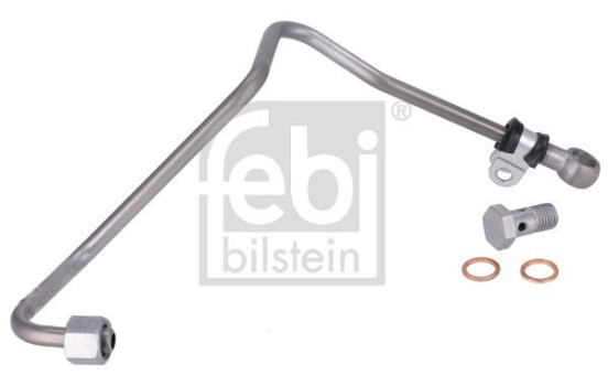 Oil line, turbocharger