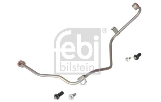 Oil line, turbocharger