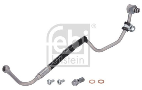 Oil line, turbocharger