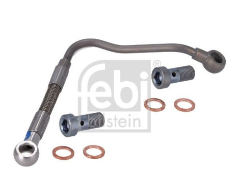 Oil line, turbocharger