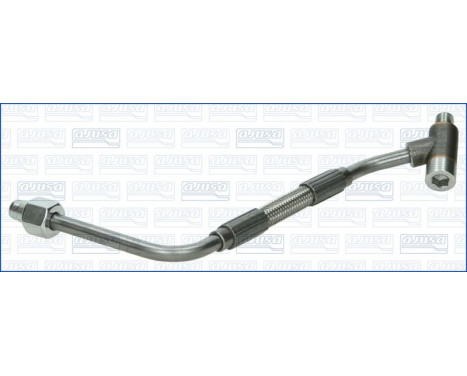 Oil line, turbocharger
